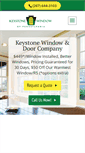 Mobile Screenshot of keystonewindow.com